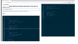Query-Retrieve the books whose price is less than 10
 