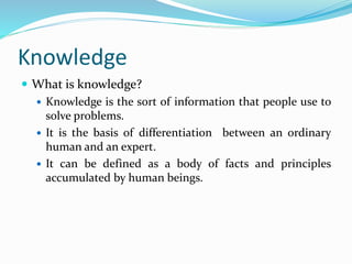 Unit 2(knowledge) | PPTX