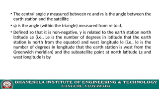 Unit-2 Look Angle Determination.ppt inSC | PPT
