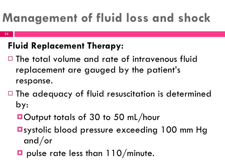 Unit 2 management of patients with burn