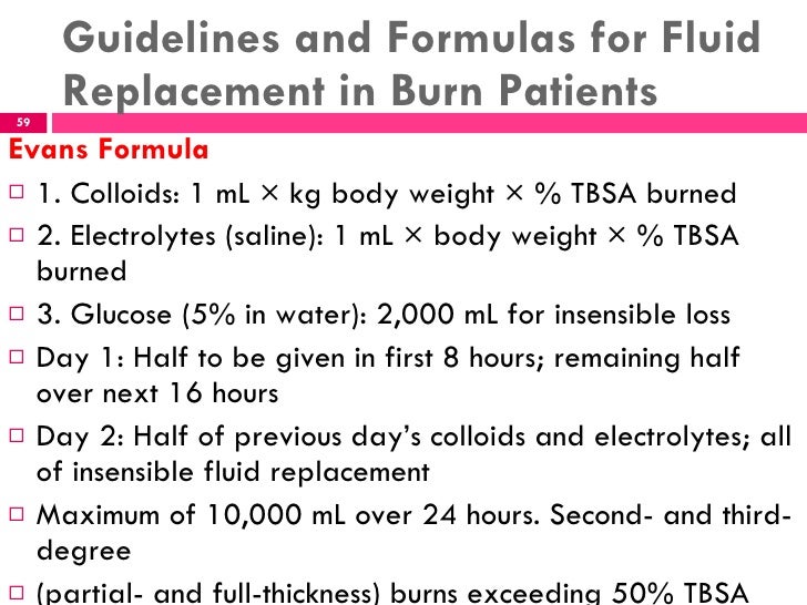 Unit 2 management of patients with burn