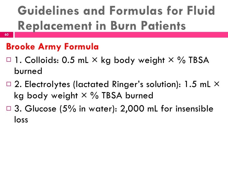 Unit 2 management of patients with burn
