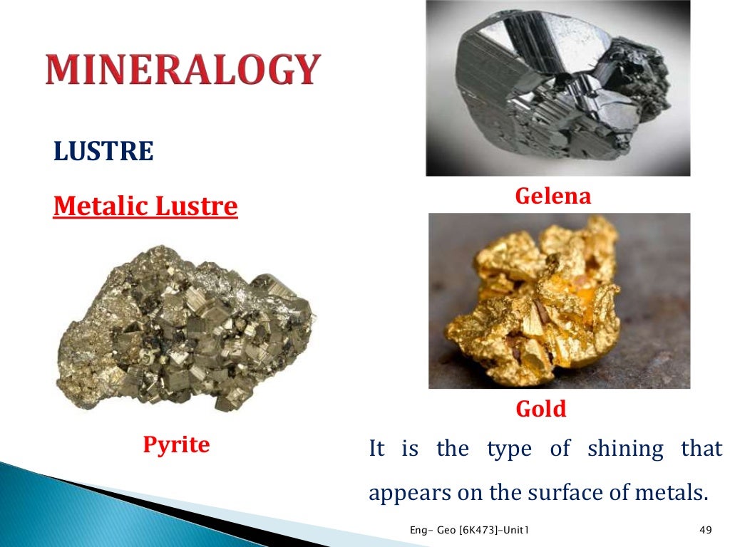 MINERALOGY