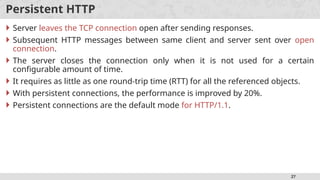 computer networks application layer part 1 | PPTX