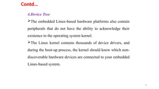 Comprehensive Overview of Embedded Linux Architecture and Components | PPTX