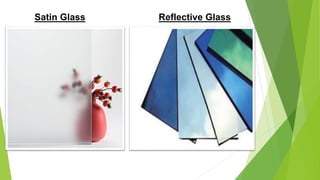 Satin Glass Reflective Glass
 