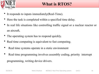 UNIT -2 Real Time Operating System for VLSI.ppt