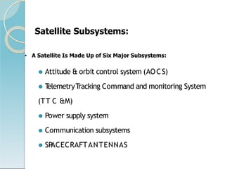 UNIT-2 Satellite sub systems ppt topics.pdf