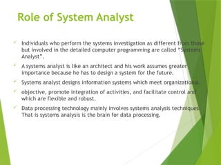 Comprehensive Guide to System Development Life Cycle and System Analyst ...