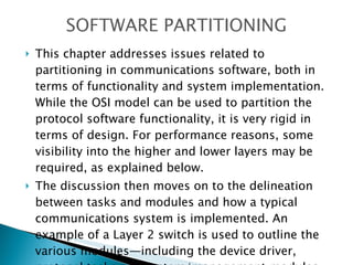 [object Object],[object Object],[object Object],SOFTWARE PARTITIONING 