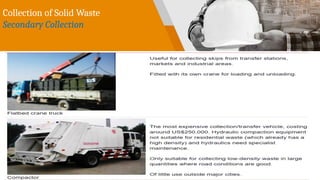 Collection of Solid Waste
Secondary Collection
 