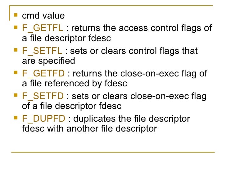 f_getfd Unit 3 f_getfd Unit 3