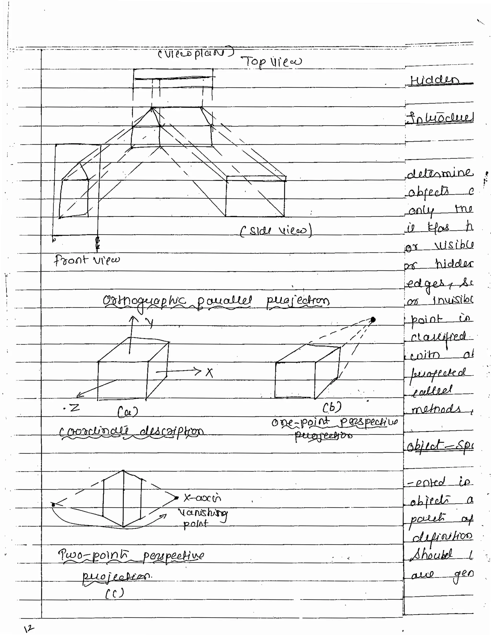 3D transformation - Unit 3 Computer grpahics
