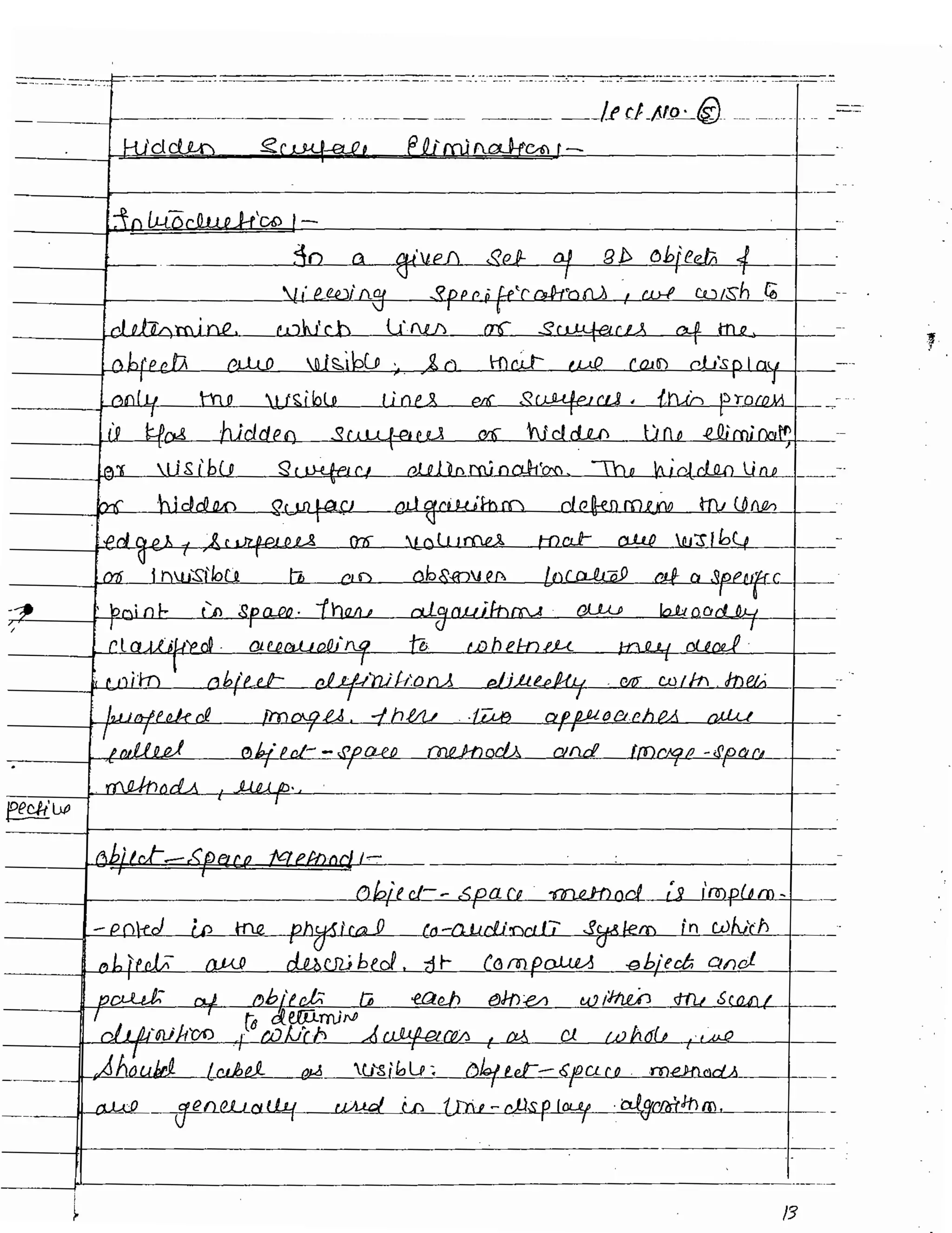 3D transformation - Unit 3 Computer grpahics