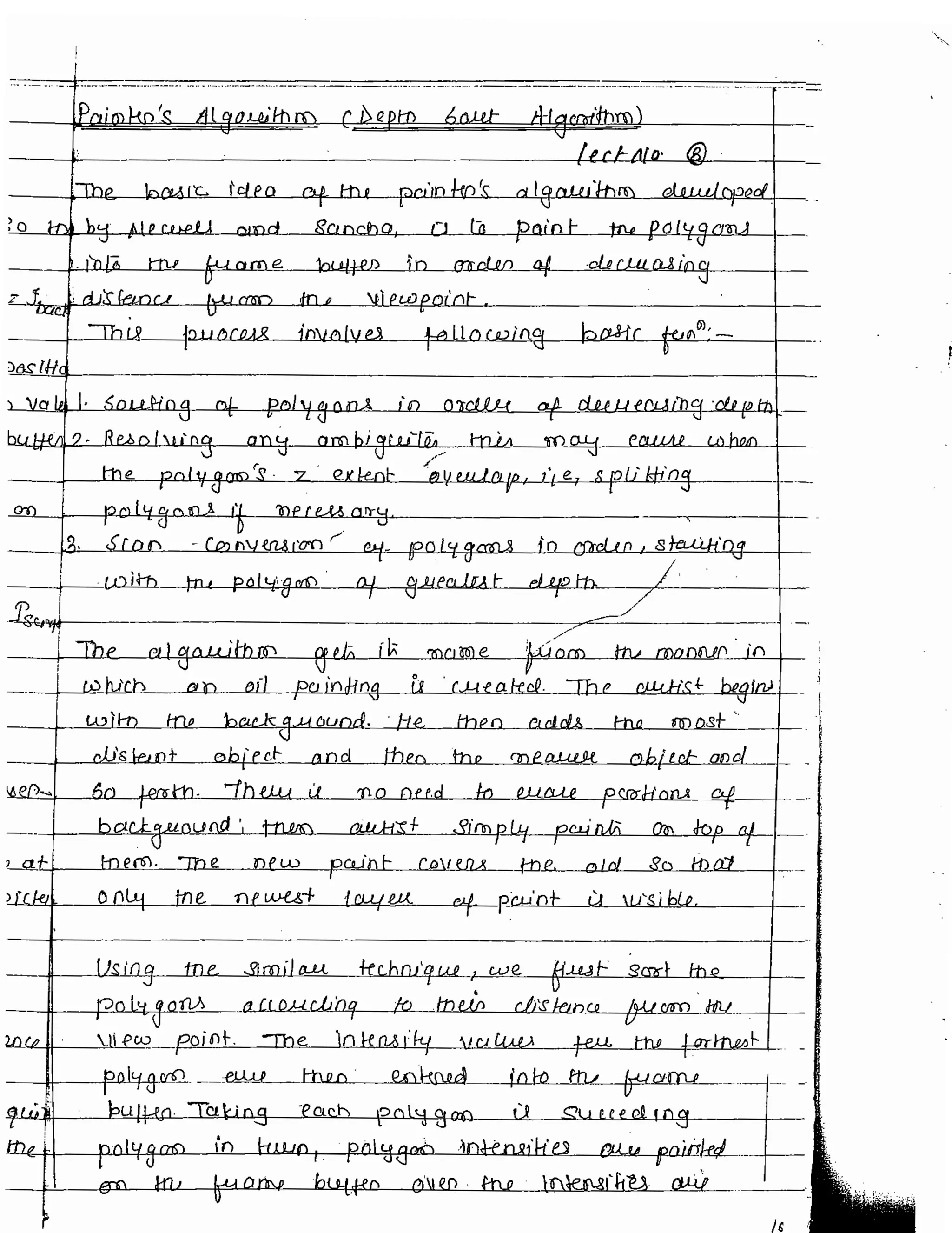 3D transformation - Unit 3 Computer grpahics