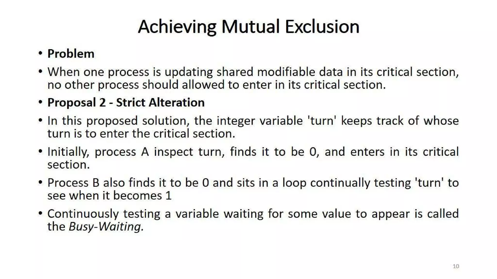 OS Unit 3 - Interprocess Communication
