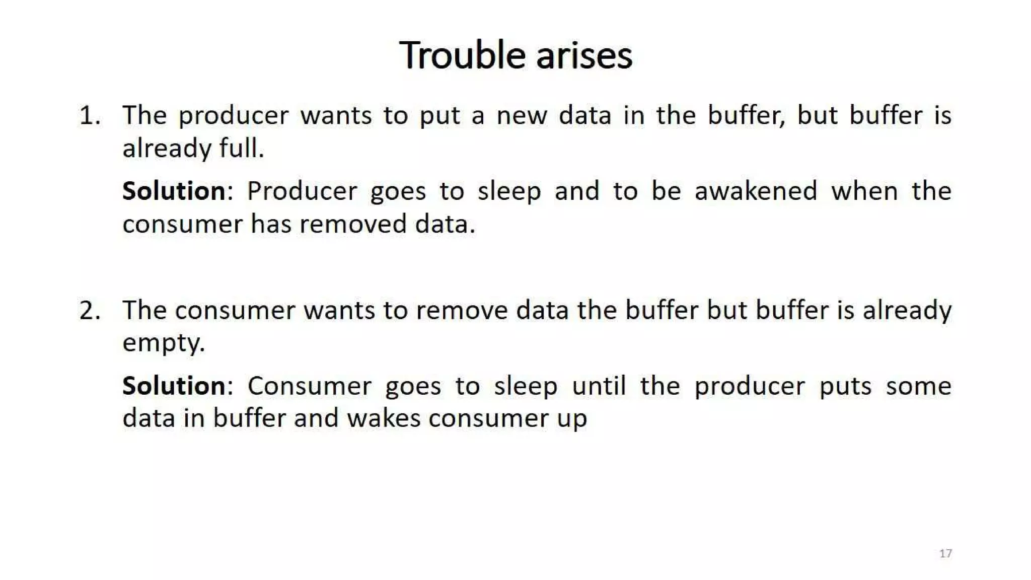 OS Unit 3 - Interprocess Communication