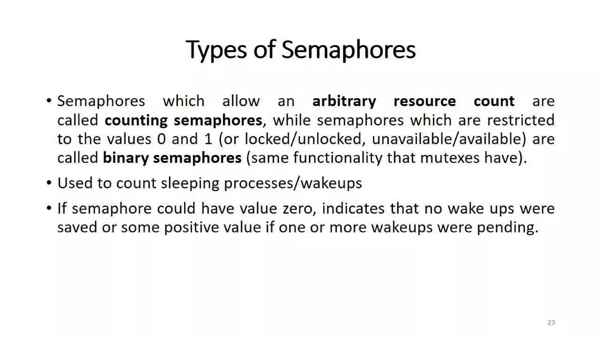 OS Unit 3 - Interprocess Communication