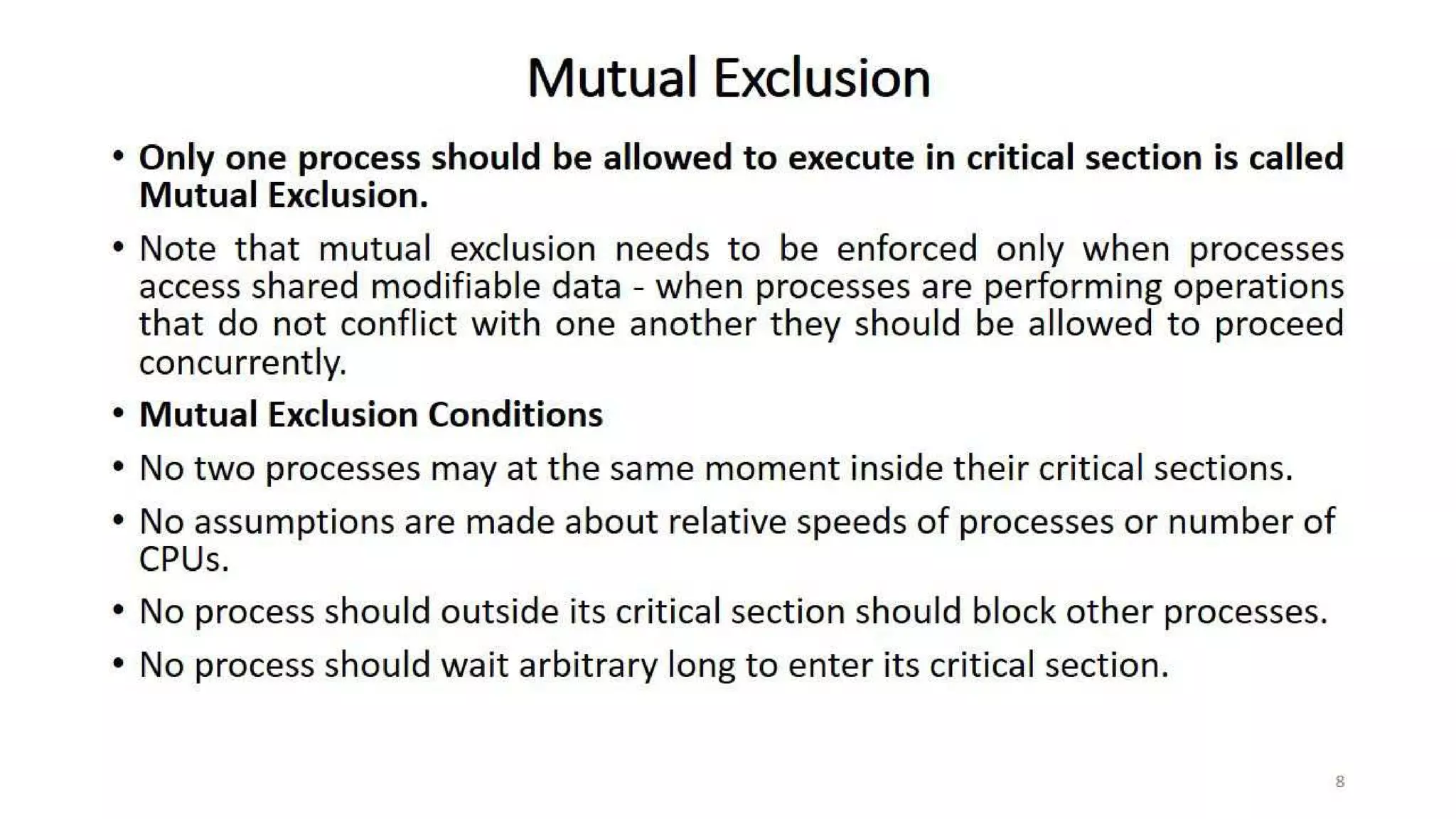 OS Unit 3 - Interprocess Communication