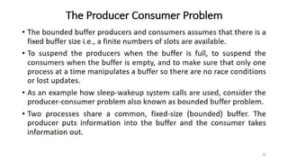 OS Unit 3 - Interprocess Communication