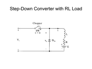 Step-Down Converter with RL Load
 
