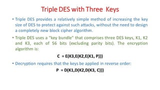 CNS - Unit - 3 - Block Cipher Mode | PDF | Information and Network ...