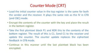 CNS - Unit - 3 - Block Cipher Mode | PDF