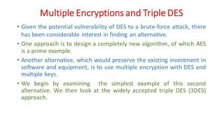 CNS - Unit - 3 - Block Cipher Mode | PDF