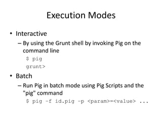 power point presentation on pig -hadoop framework | PPTX