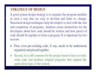 Software Engineering - SOFTWARE DESIGN Process | PDF
