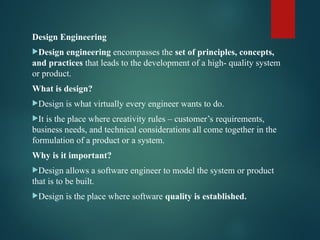 software engineering unit-3 in software engineering | PPT