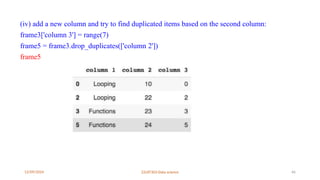 UNIT-III-II IT-Exploratory Data Analysis | PPTX