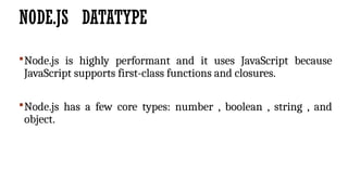 Unit-3.pptx node js ppt documents semester-5 | PPTX