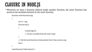 Unit-3.pptx node js ppt documents semester-5 | PPTX