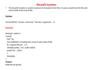 pre processor and file handling in c language ppt | PPTX
