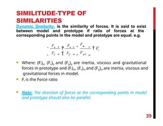 unit-3.pptx hydraulic simil tude powerpoint | PPTX