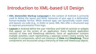 MAD Unit - 3 User Interface and Data Management (Diploma IT) | PPTX