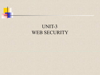 Introduction to Web-Security, Encryption and Decryption | PPTX