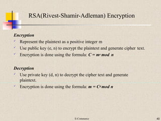 Introduction to Web-Security, Encryption and Decryption | PPTX