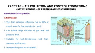 Air Pollution and Control Engineering unit 3 PPT | PPTX