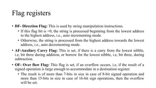 Flag Register Examples Pdf Unit-3 8086 microprocessor summary ppt Douglash.pdf