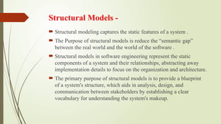 Structural Model System Design Power point presentation on system modeling | PPTX