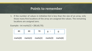 unit-3.1_array data analysis kuch bhi padh lo jo mann wo sb h iss ppt ...
