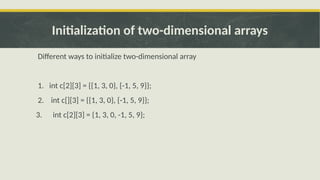 unit-3.1_array data analysis kuch bhi padh lo jo mann wo sb h iss ppt ...