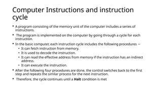 Basic computer organization and designs. | PPTX