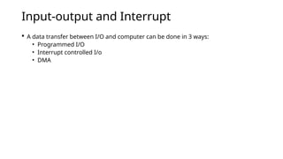 Basic computer organization and designs. | PPTX