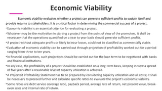 Economic Viability Example Unit-3. Tourism entrepreneurship meterial | PPTX