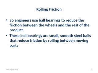 Machine Moving Using Friction theory of machines Unit - 3.pptx friction | PPTX