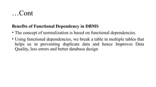 Comprehensive Guide to Functional Dependencies and Database ...