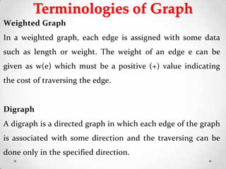 unit-3-dsa-graph introduction to grapgh and graph type | PDF